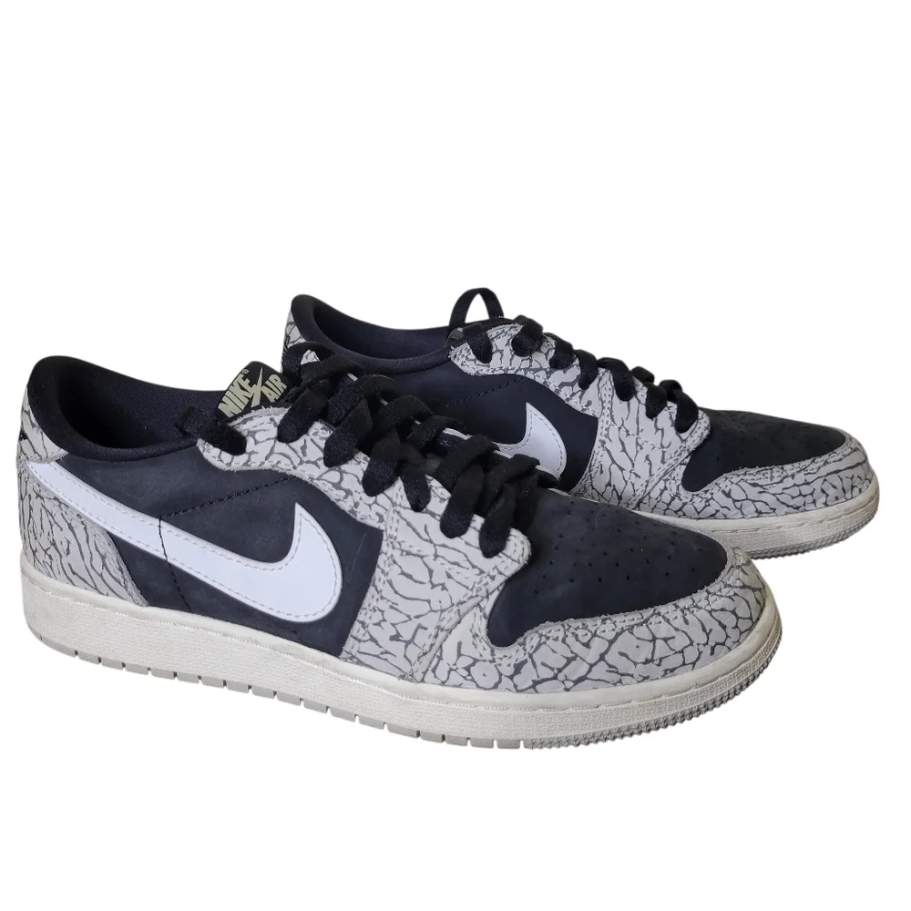 Nike Jordan 1 Retro Low OG GS Black Cement Air Jordan